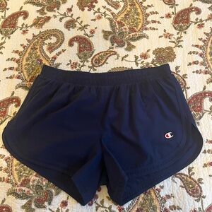 Champion Women's Dark Blue Athletic Shorts
